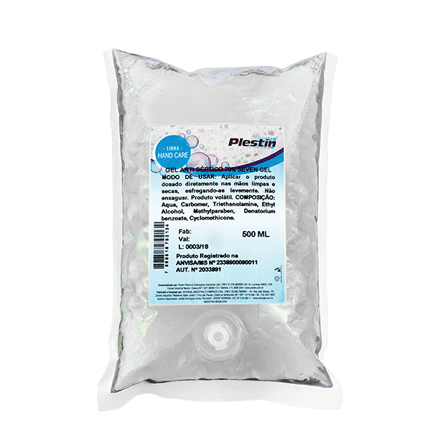 Álcool Espuma Antisséptico Refil - Plestin