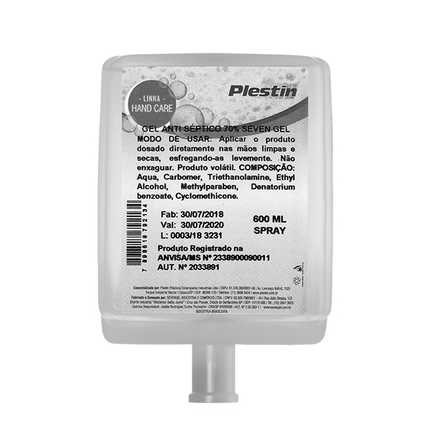 Álcool Spray Antisséptico Refil - Plestin