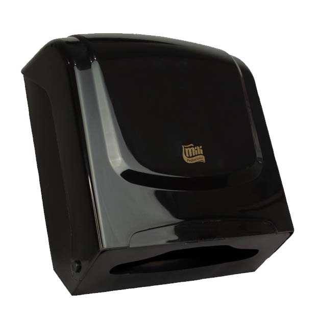 Dispenser Interfolhado Toalha Preto - Mili