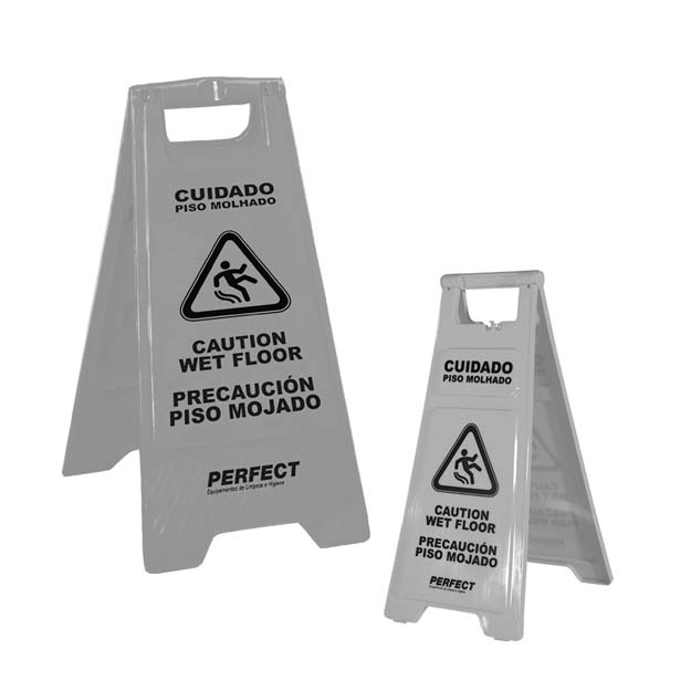 Placa Piso Molhado - Perfect