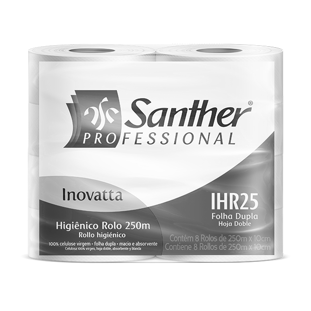 Higiênico Rolo Inovatta Folha Dupla - Santher