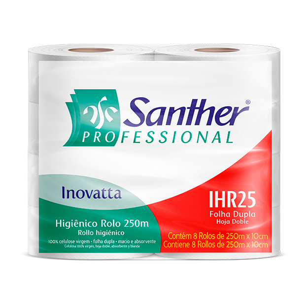 Higiênico Rolo Inovatta Folha Dupla - Santher