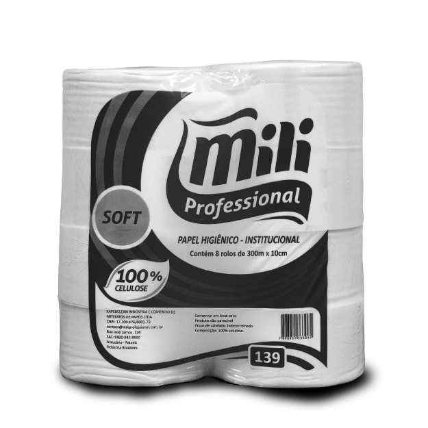 Papel Higiênico Soft 139 - Mili