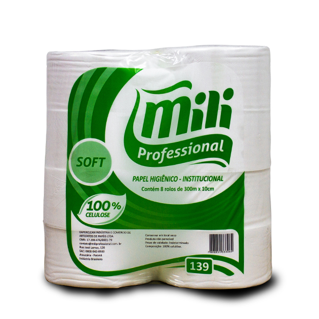 Papel Higiênico Soft 139 - Mili