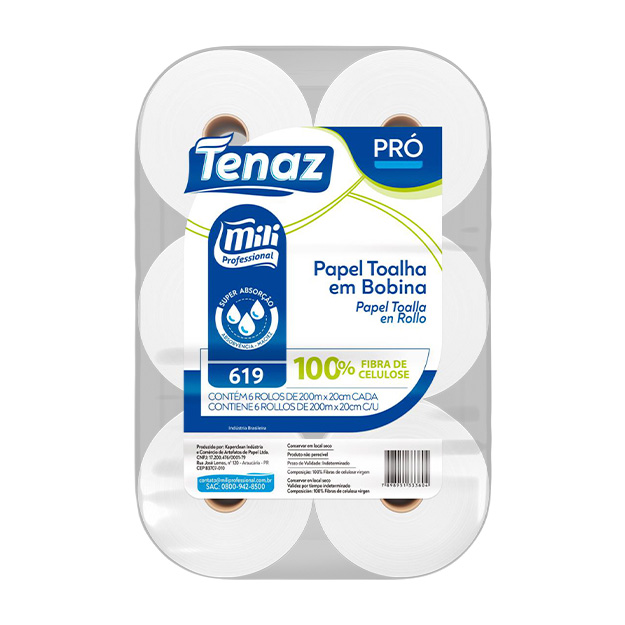 Bobina Toalha Pró - Mili