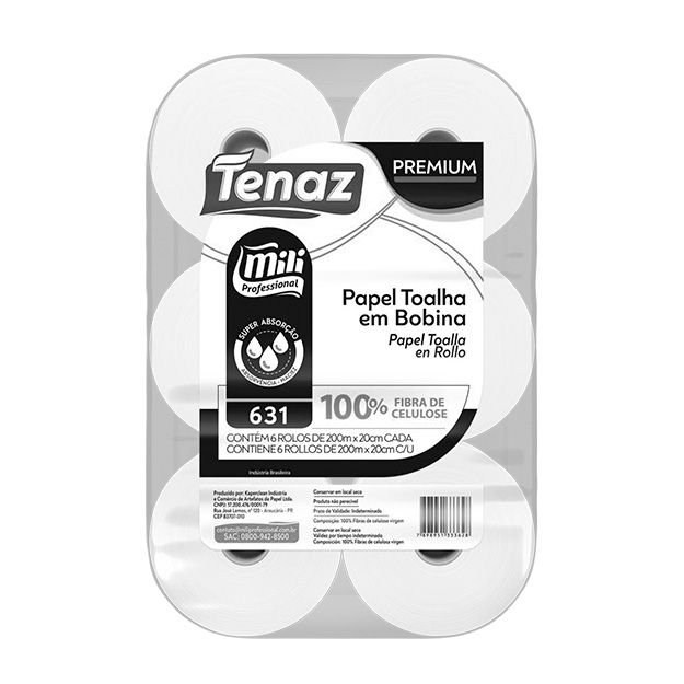 Bobina Toalha Unique - Mili