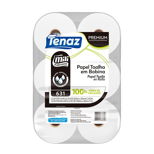 Bobina Toalha Unique - Mili