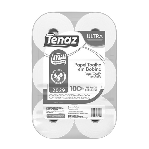 Bobina Toalha Ultra 2029 - Mili
