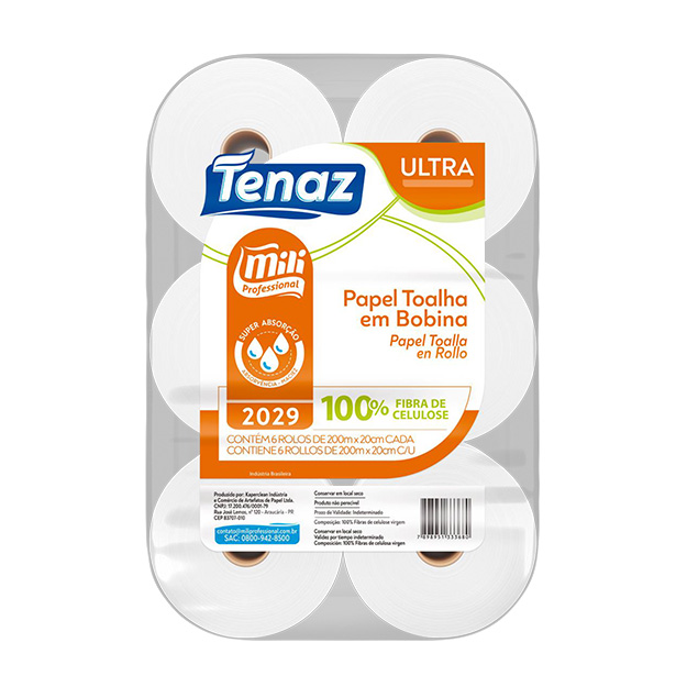 Bobina Toalha Ultra 2029 - Mili