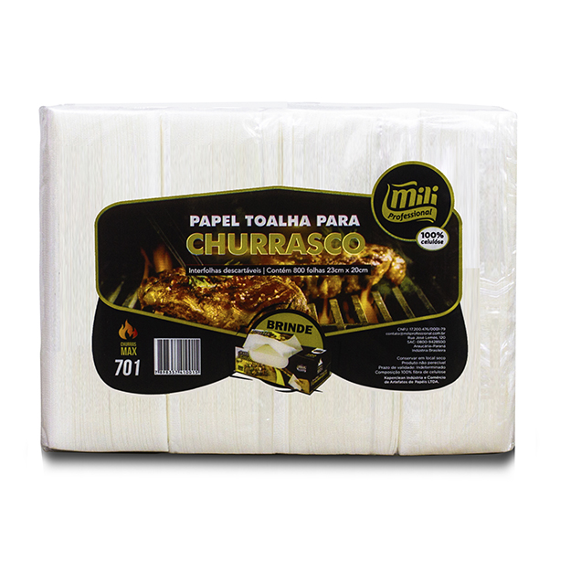 Papel Toalha Churrasco 701 - Mili